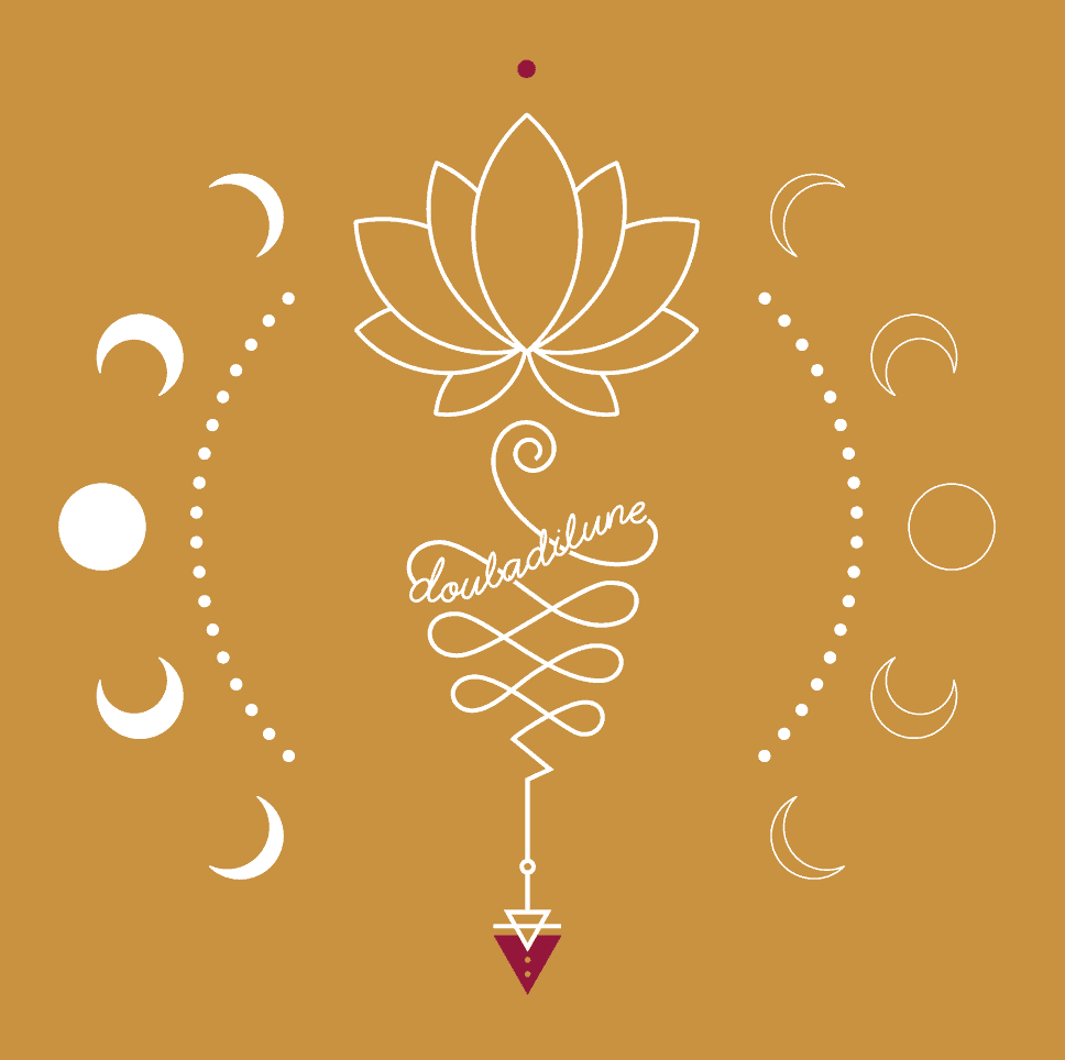 logo douladilune flèche
