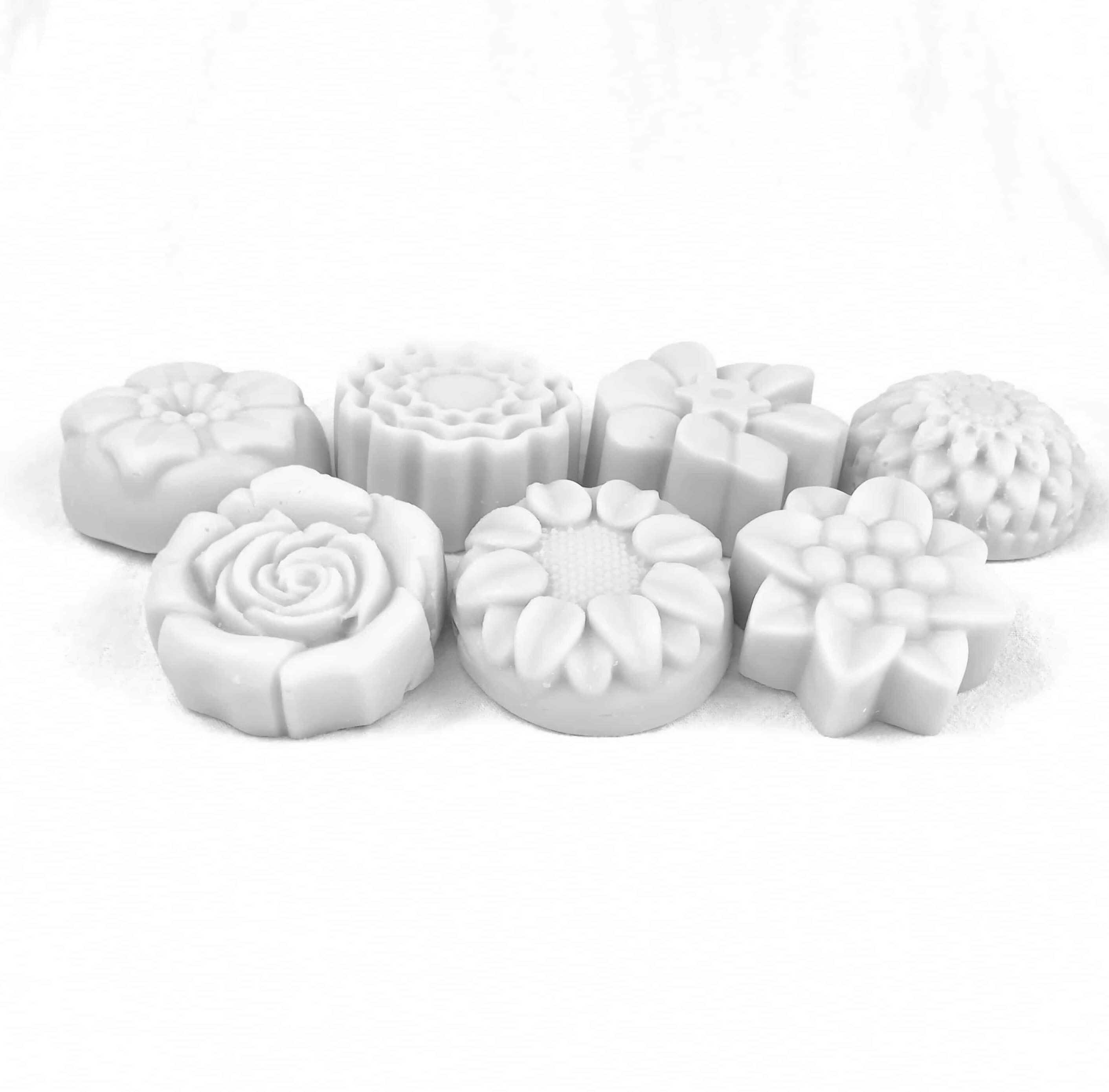 Gamme de savons l'émoustillante en forme de diverses fleurs