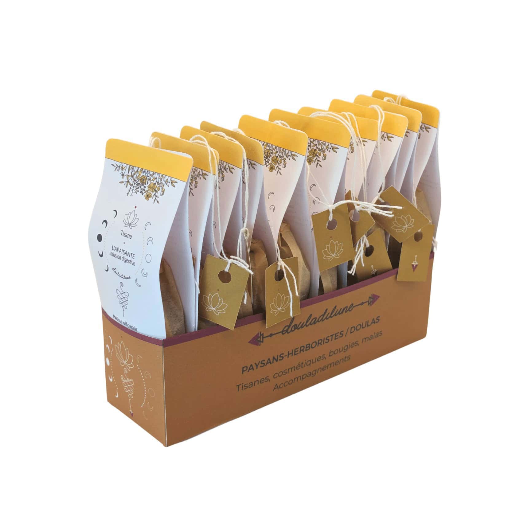 coffret 10 échantillons tisanes et boissons