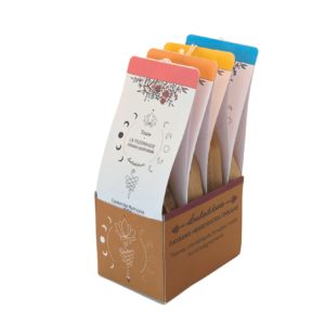 coffret de 4 échantillons de tisanes ou boissons