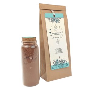 cacao aux pétales de rose