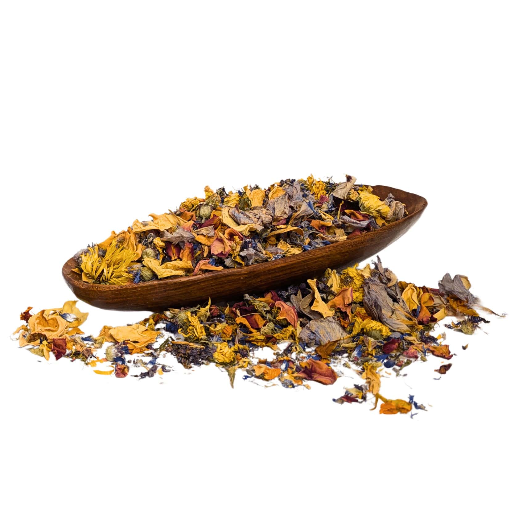 PÉTALES DE FLEURS SÉCHÉES MULTICOLORES