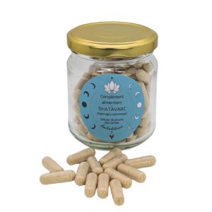 SHATAVARI - GÉLULES DE POUDRE DES RACINES