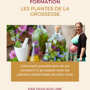 FORMATION "LES PLANTES DE LA GROSSESSE - Comment prendre soin de soi pendant la grossesse avec les plantes médicinales de chez nous"