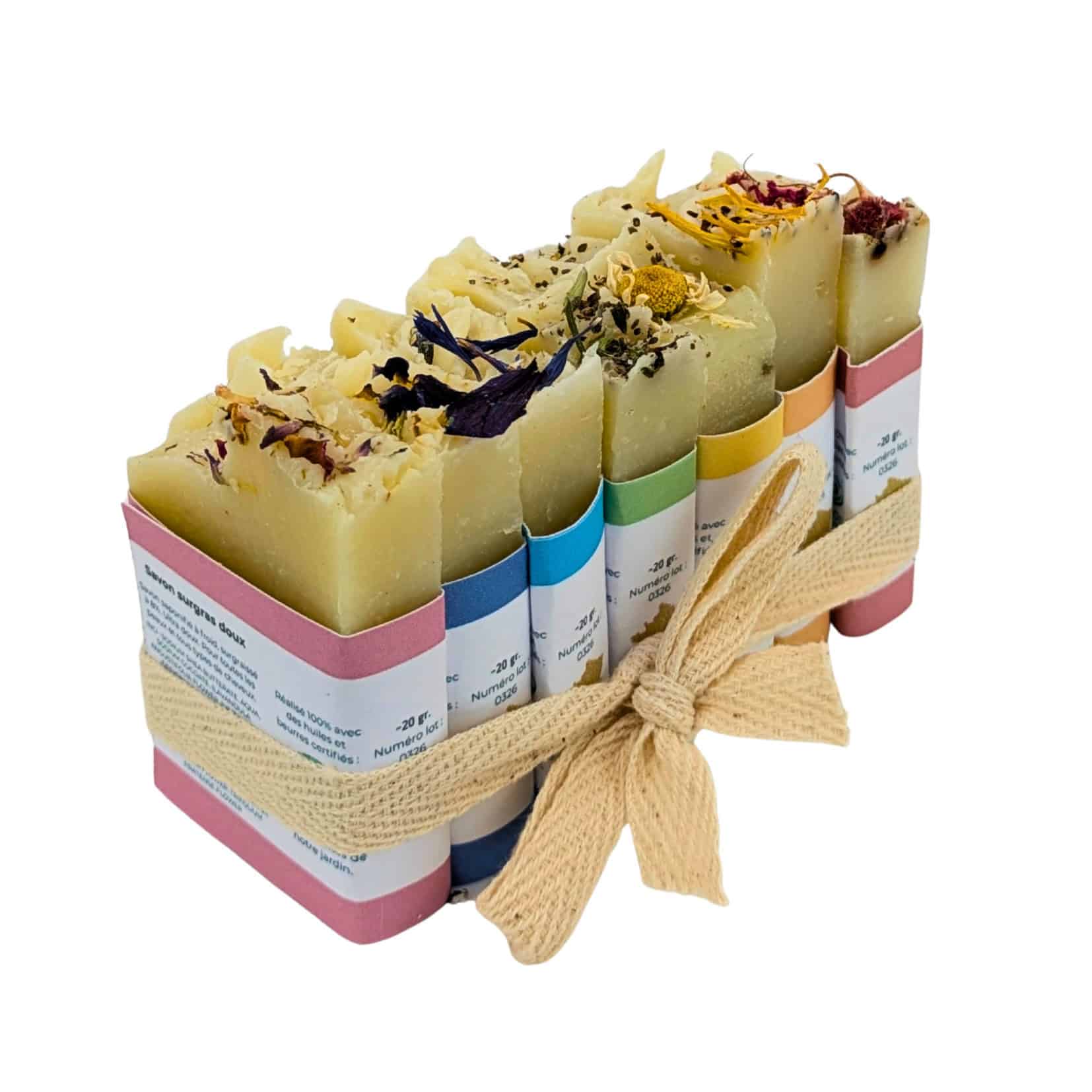 🌈 Coffret échantillons du savon LA RÉCONFORTANTE – 7 couleurs de l'arc-en-ciel – Image 2